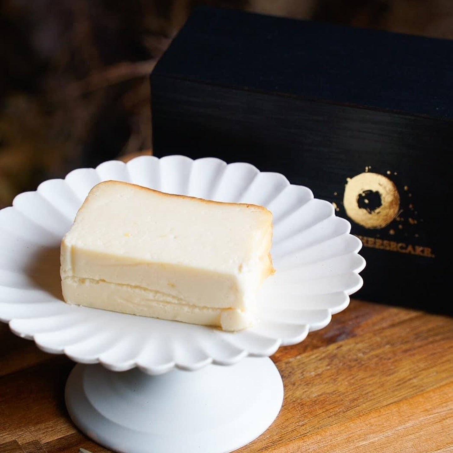 Golden Kabosu New York Cheesecake