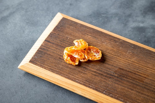 Dried Unshu mandarin fruit